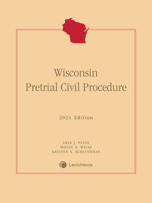 cover image of Wisconsin Pretrial Civil Procedure